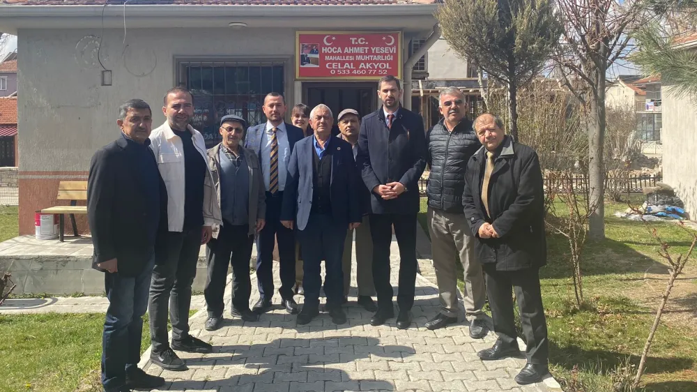 Alper Yağcı’dan Muhtarlarla El Ele Yönetim