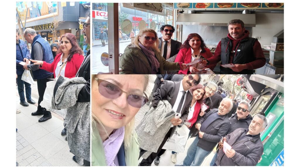 ABP PENDİK BELEDİYE BAŞKAN ADAYI SİBEL DEMİRDİŞ SAHA ÇALIŞMASI DEVAM EDİYOR.