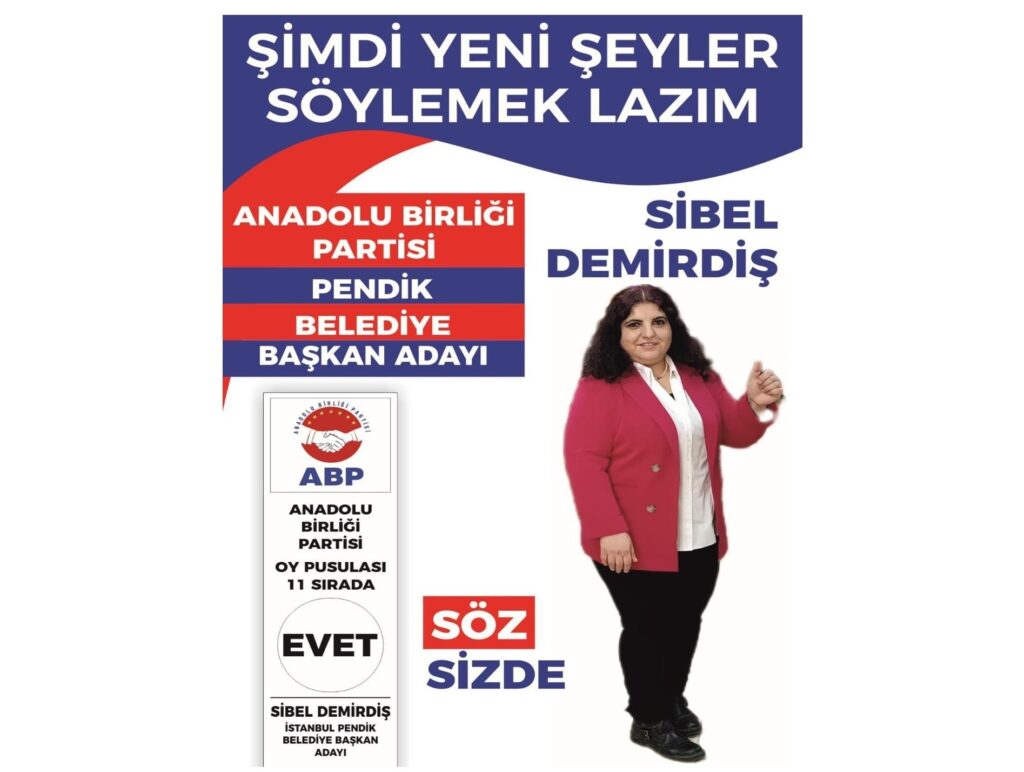 ABP PENDİK BELEDİYE BAŞKAN ADAYI SİBEL DEMİRDİŞ LÖSEMİ ÇOCUKLARIMIZ YALNIZ DEĞİLSİNİZ.