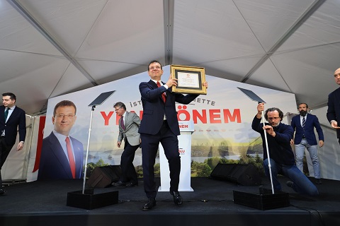 BAŞKAN İMAMOĞLU İSTANBUL, DEMOKRASİ YOLUNDA İZLENEN LİDER ŞEHİR OLMUŞTUR