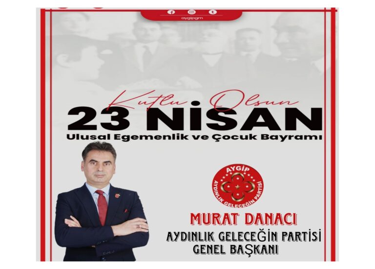 Gazi Meclisimizin 101. yaşı ve 23 Nisan Ulusal Egemenlik ve Çocuk Bayramı kutlu olsun!