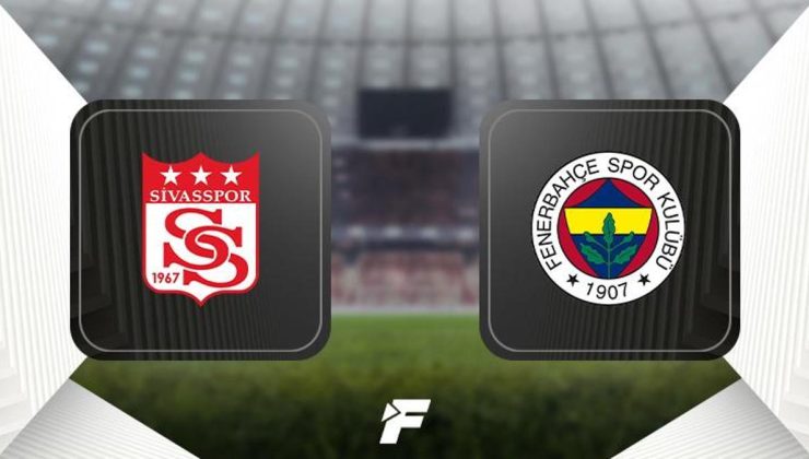 CANLI | Sivasspor – Fenerbahçe maçı ne zaman saat kaçta hangi kanalda? İlk 11’ler | Sivasspor – Fenerbahçe maçı istatistikleri