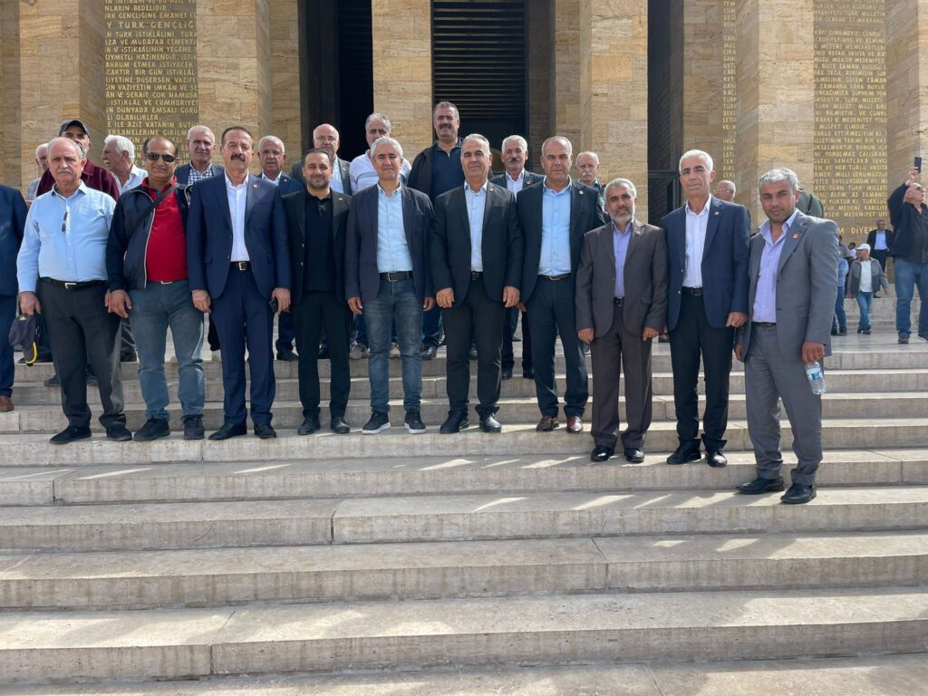 CHP Adıyaman İl Başkanlğlı Ankara  Emekli Mitingin de Bulundu