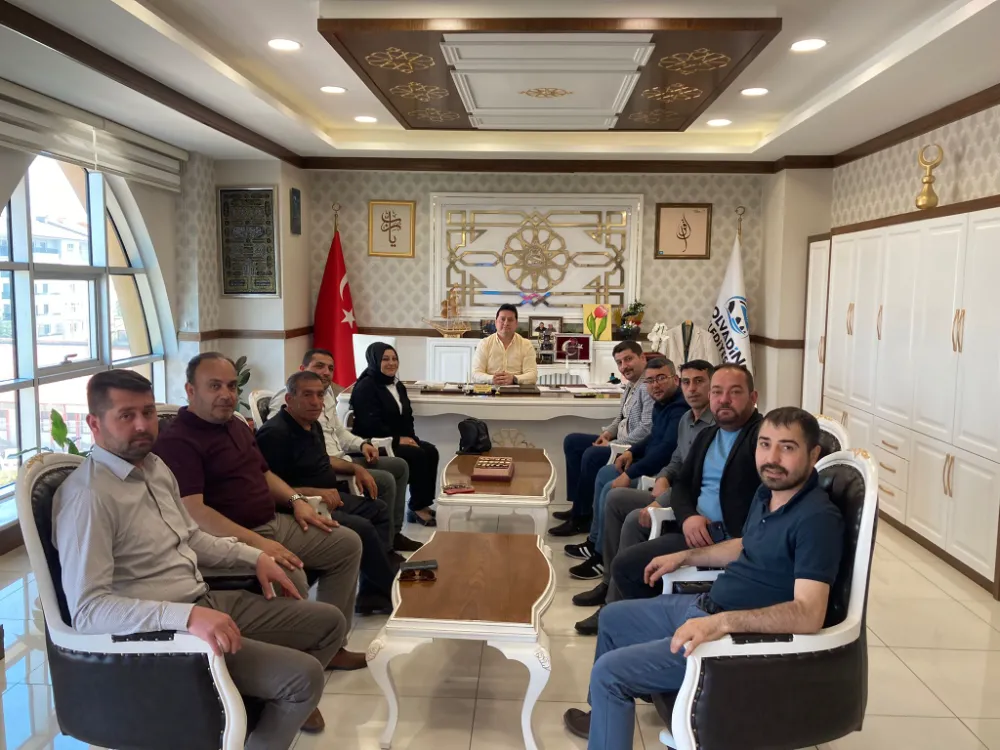 MHP Bolvadin İlçe Teşkilatı’ndan Başkan Aynacı’ya ziyaret