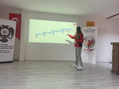 YALOVA EMNDİYET MÜDÜRLÜĞÜ TERÖRÖ SUÇLARI BİLGİLENDİRMESİ