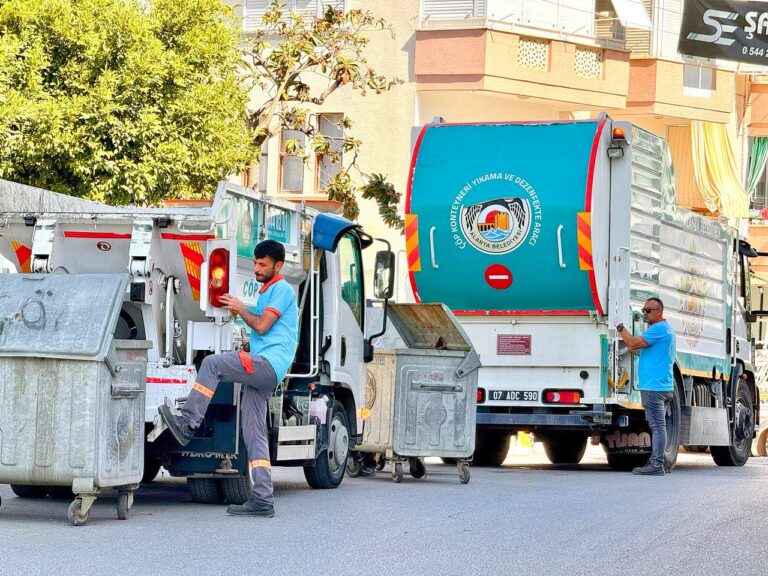 ALANYA BELEDİYESİ’NDEN TEMİZLİK ATAĞI