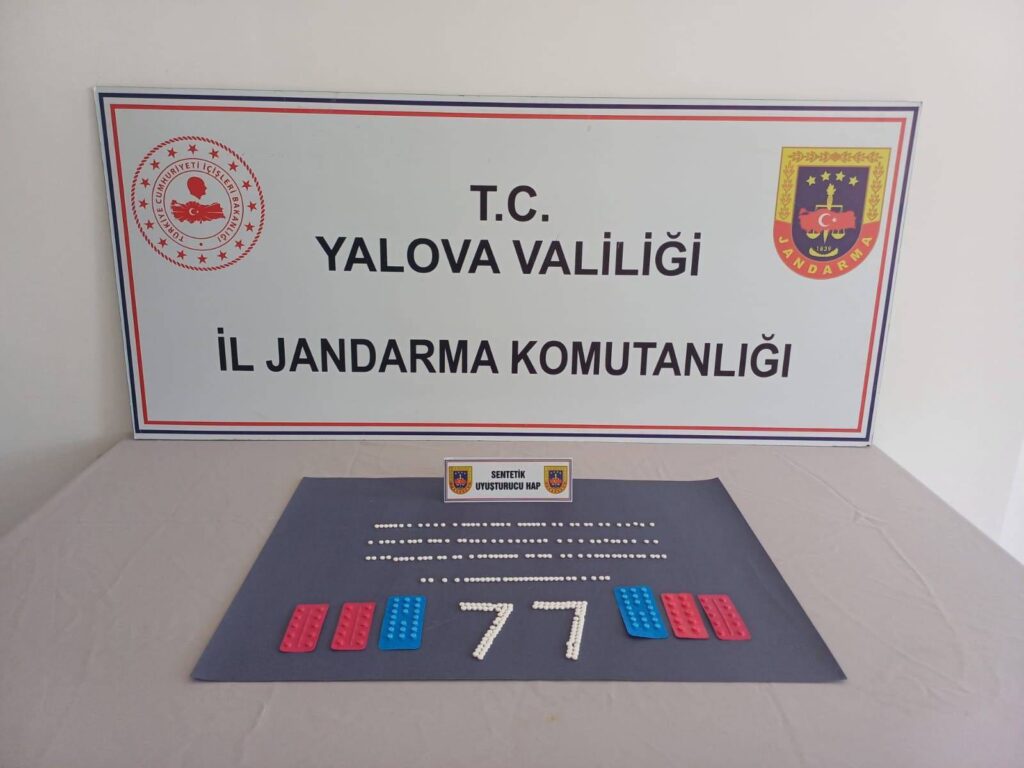 YALOVA ÇİFLİKKÖY DE UYUŞTURUCU MUCADELE