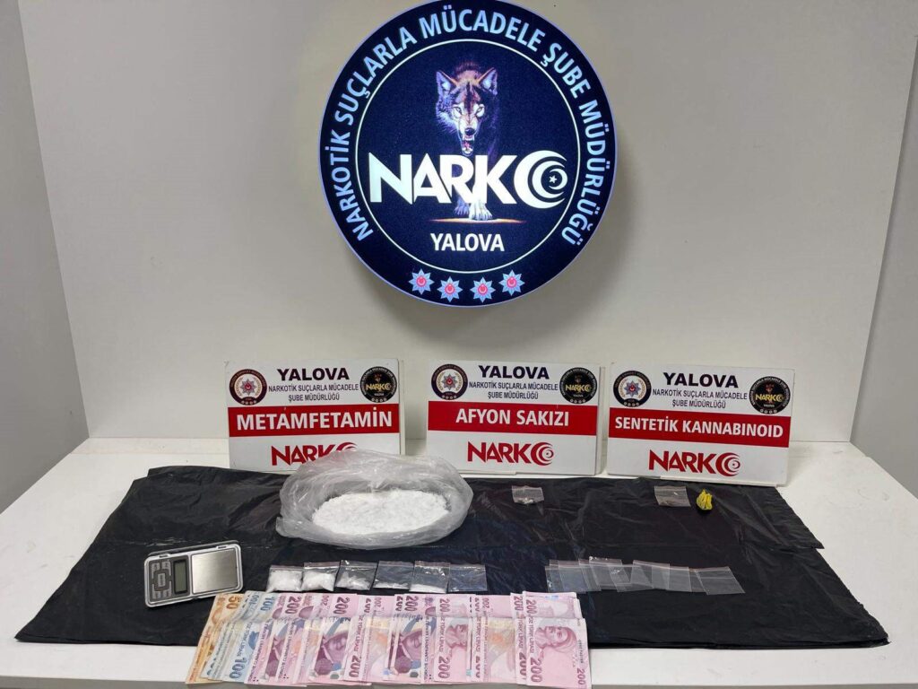 Yalova Emniyet Müdürlüğü’nden Kurban Bayramı’nda Uyuşturucu Operasyonları: Dört Şüpheli Yakalandı