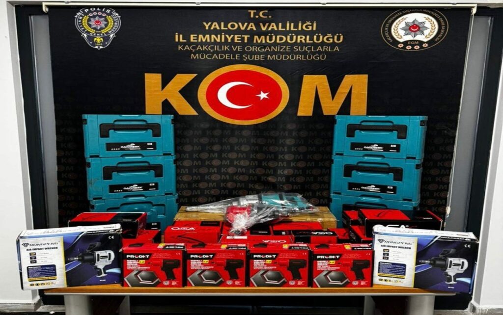 Yalova da kaçakçılıkla mücadele