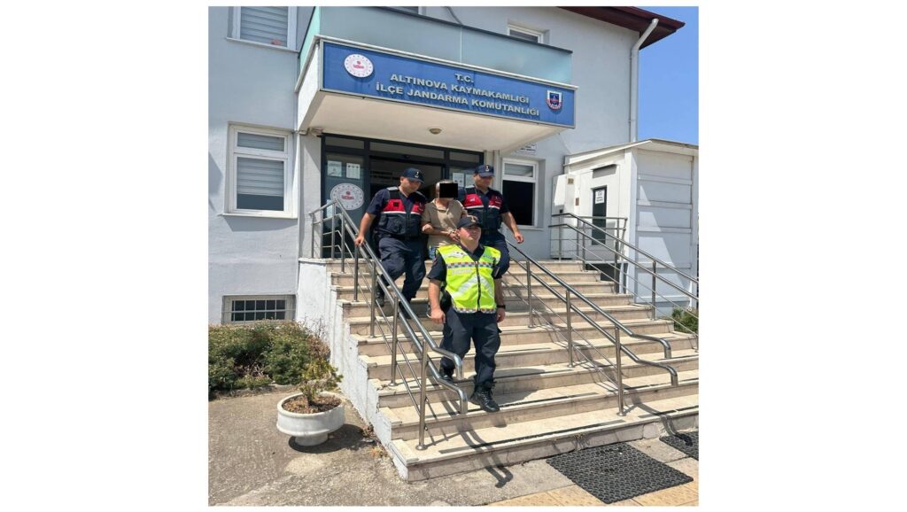 YALOVA DA KESİNLEŞMİŞ CEZASI OLAN ŞAHIS YAKALANDI