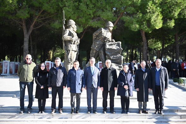 Haluk Görgün tarihi alanı ziyaret etti