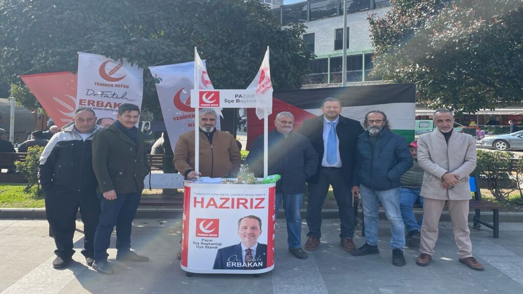 Yeniden Refah Partisi Pazar’da üye çalışmalarını sürdürüyor – Birlik Haber Ajansı
