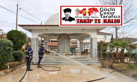 YALOVA DA TÜM CAMİLERDE TEMİZLİK İŞLEMİ