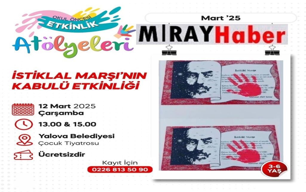 YALOVA BELEDİYESİ’NDEN MEHMET AKİF ERSOY ANMA TÖRENİ