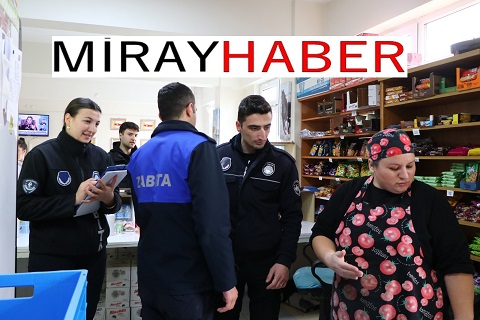 Çiftlikköy’de Zabıtadan Okul Kantinlerine Denetleme