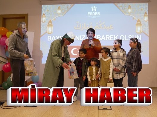 ESDER ihtiyaç sahibi aileler ve yetim çocuklarla bayramlaştı.