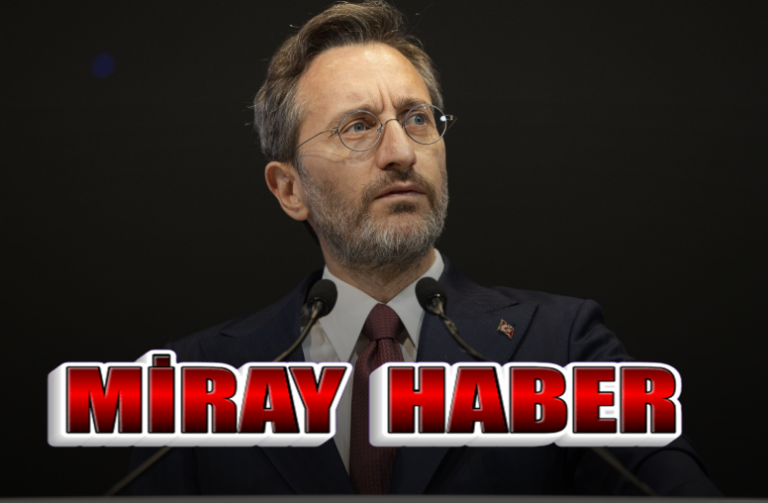 İletişim Başkanı Altun, açıklaması