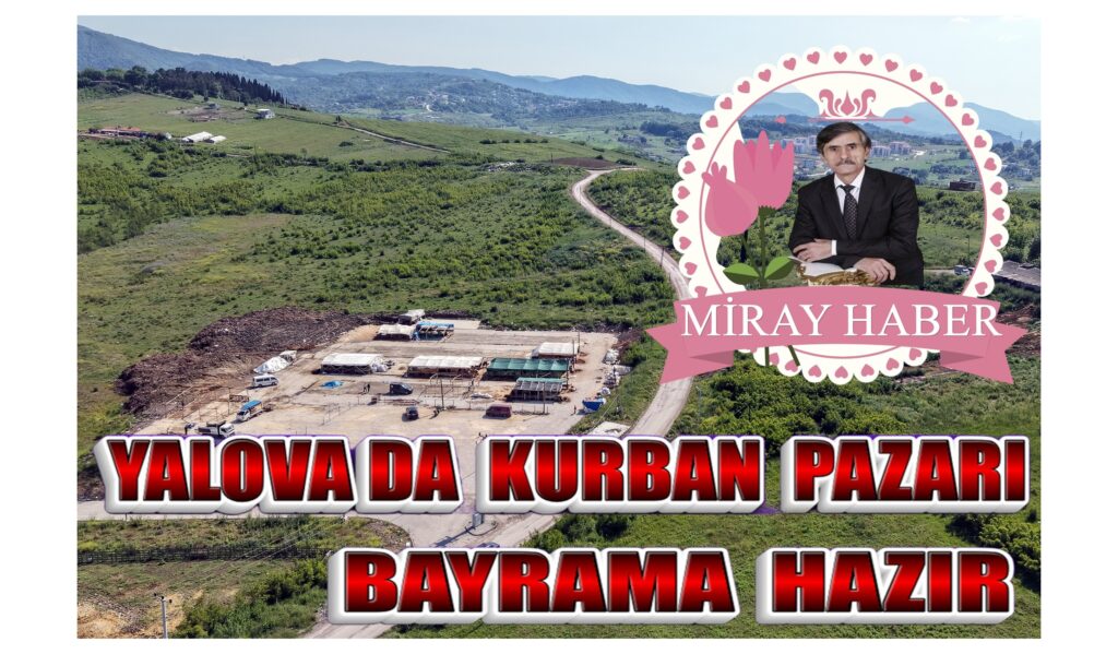 YALOVA BELEDİYESİ KURBAN PAZARI ÜCRETSİZ SERVİSLERİ İLE BAYRAMA HAZIR