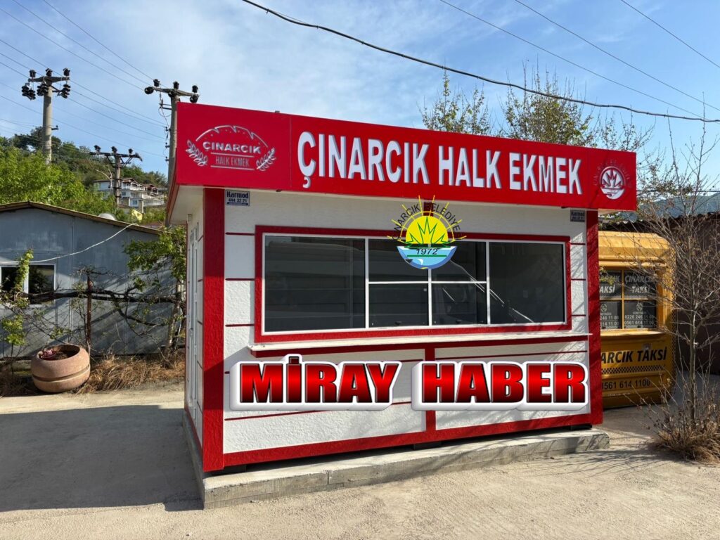 ÇINARCIK’TA HALK EKMEK PROJESİ FALİYETE GEÇTİ