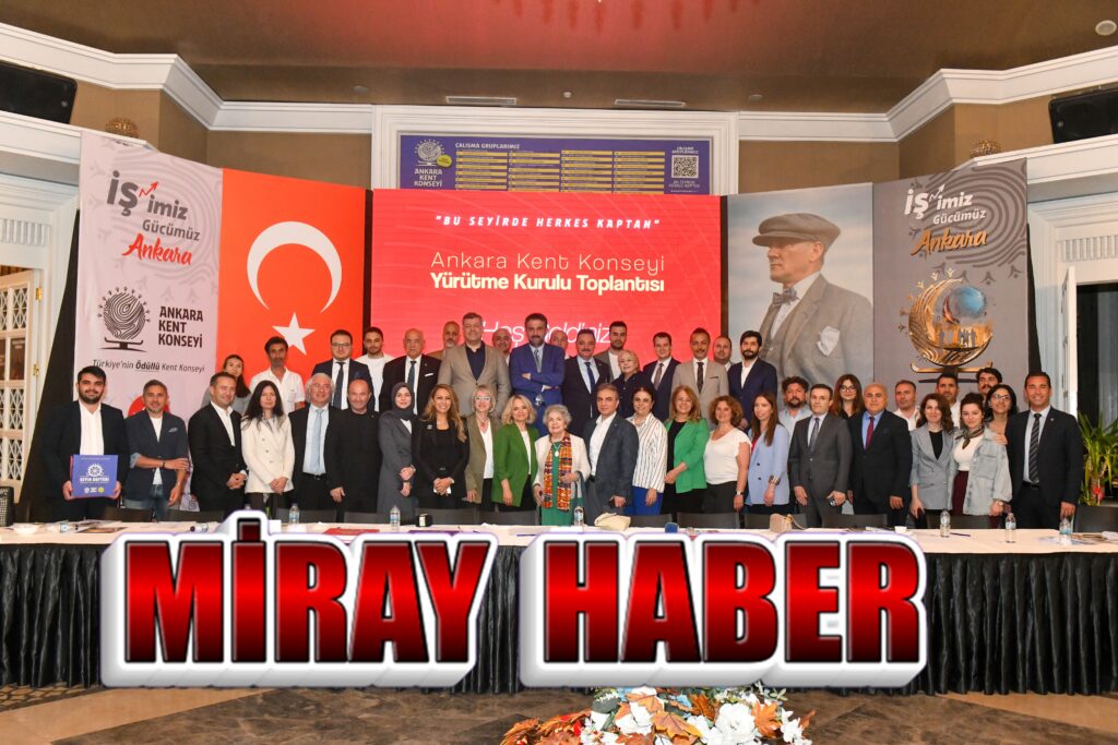 Başkantte Kent için yapılacak olan çalışmaların gündem maddeleriyle masaya yatırıldığı