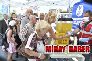 ANKARALI VATANDAŞLARDAN BİZLERİ DÜŞÜNDÜKLERİ İÇİN TEŞEKKÜRLER MESAJI