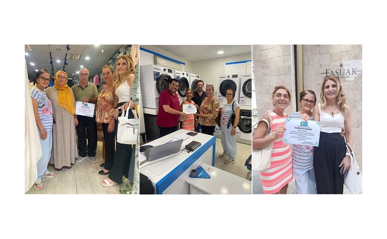 İYİ Parti Yalova Merkez İlçe Başkanlığı’ndan Esnafa Teşekkür Belgeleri