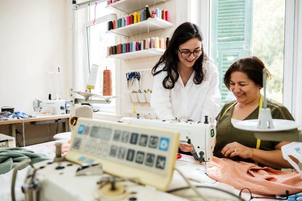 kadına yönelik tekstil, moda ve el işi alanında mesleki girişimcilik programları