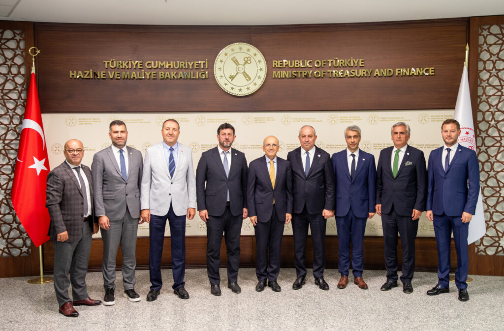 YALOVA YTSO MALİYE BAKANI MEHMET ŞİMŞEK’İ MAKAMIN DA ZİYARET ETTİ
