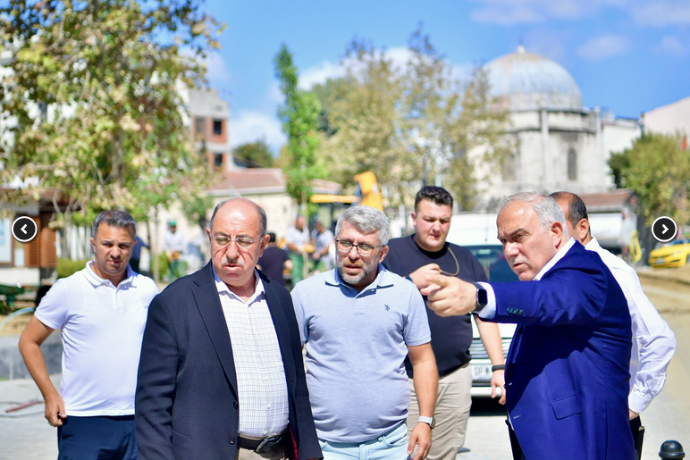 Fatih’te tarihî dokusu yeşili ve sosyal yaşamı buluşturan meydan ortaya çıkıyor