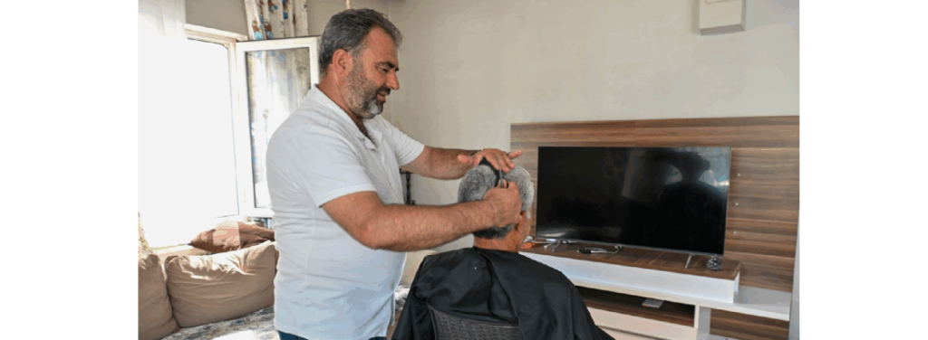 Çanakkale Belediyesi İhtiyaç Sahiplerine Destek Evde Bakım Uygulması