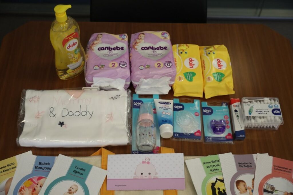 Yeni doğan bebeklere ait ihtiyaçların giderilmesi