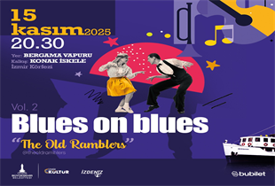 Blues on Blues Etkinliği İstek Üzerine Müzikseverlerle Buluşuyor.