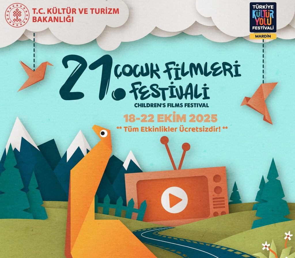 Mardin’de Çocuklar Sinema ile Buluşmayı Sürdürüyor