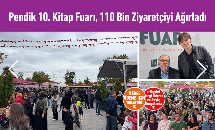 Pendik Kitap Fuarı yoğun ilgiyle tamamlandı.