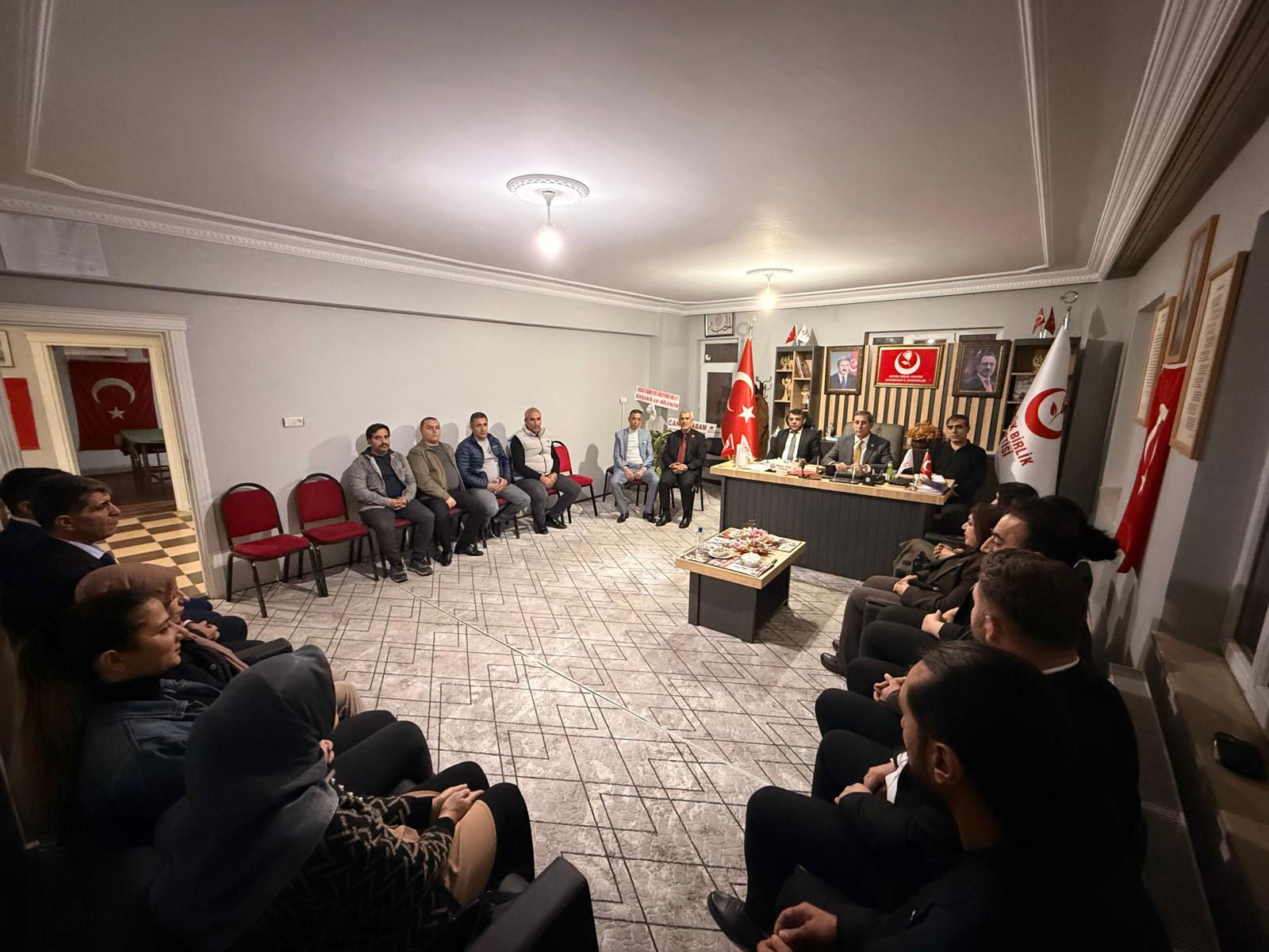 BBP Güneydoğu Sorumlusu Recep Er Diyarbakır’da Teşkilat Toplantısında İl Kongresi Tarihini Açıkladı