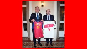 İspanya – Türkiye müsabakası öncesi Organizasyonu..