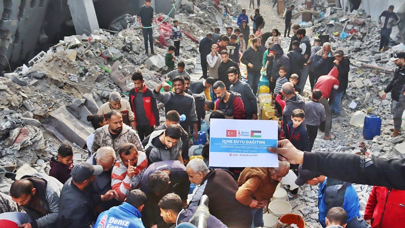 Gazze’nin en büyük ihtiyacını gideriren umudu Türkiye