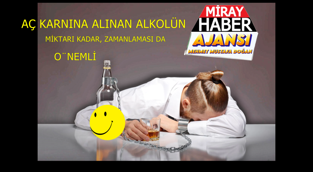 AÇ KARNINA ALINAN ALKOLÜN MİKTARI KADAR, ZAMANLAMASI DA ÖNEMLİ