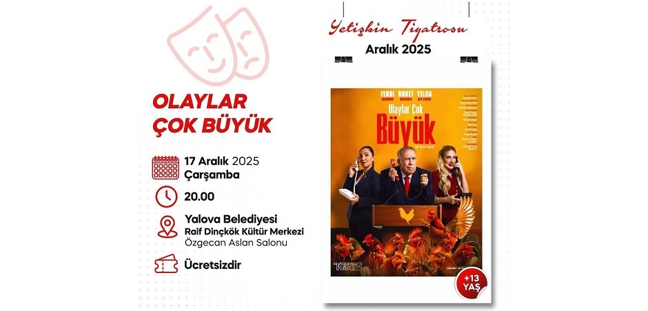 Yalova Belediyesi, Aralık ayı boyunca düzenlenecek kültürel etkinliklerle