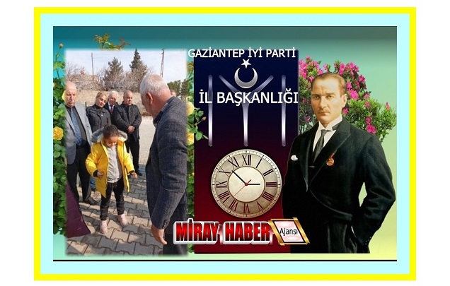 Gaziantep iyi Parti Şehitkamil Ve İbrahimşehir İlçelerini Ziyaret Etti