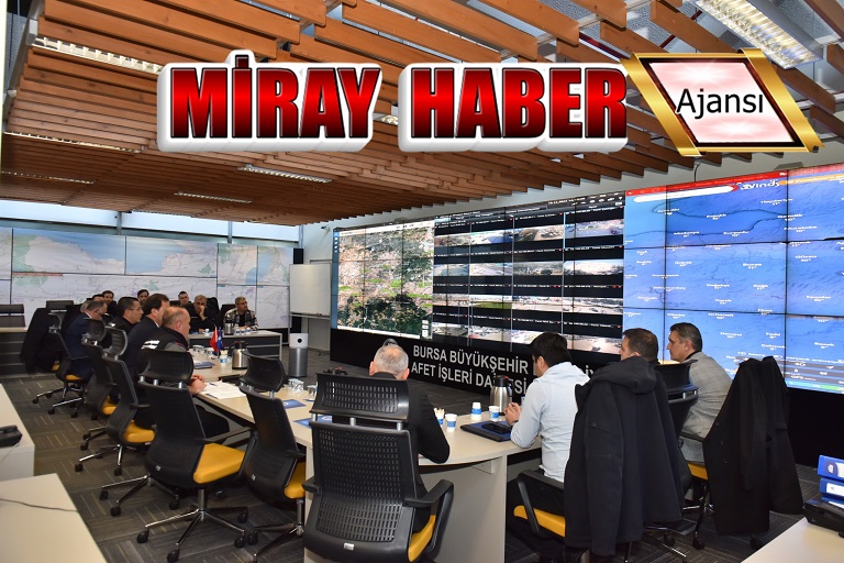 BURSA DA KRİTİK GÜZERGAHLARDA TEDBİRLER GÖZDEN GEÇİRİLDİ