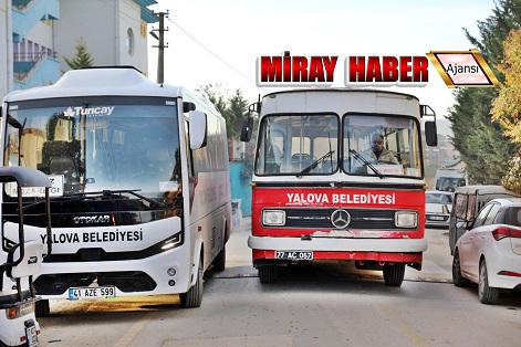 YALOVA BELEDİYESİ’NDEN CUMA GÜNLERİ MEZARLIK SEFERLERİ DEVAM EDİYOR