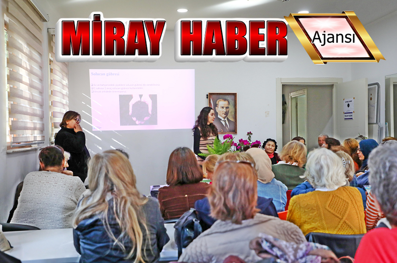 YAŞLI MERKEZİNDE VERİMLİ ÇİÇEK EĞİTİMİ YÜKSEK KATILIM SAĞLANDI
