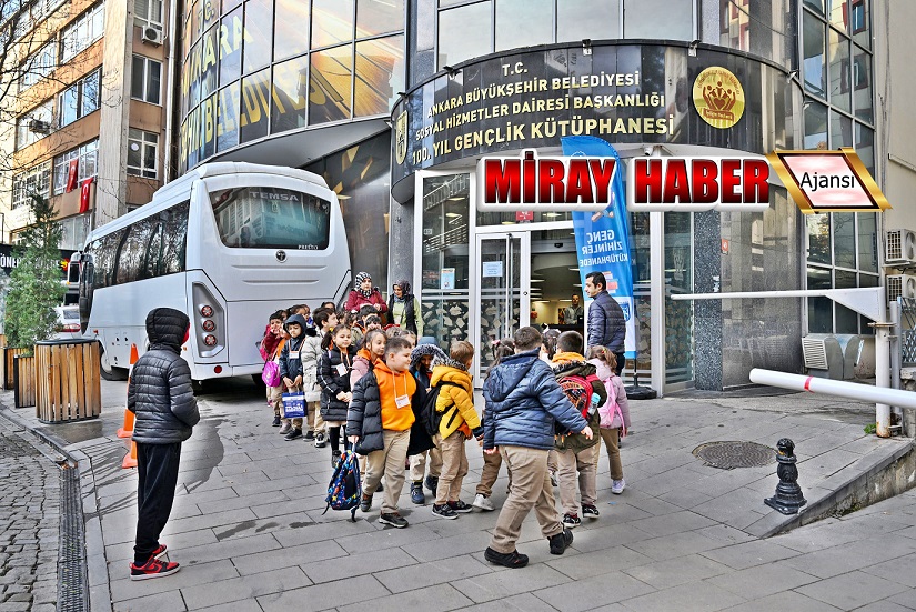 KIZILAY 100. YIL GENÇLİK KÜTÜPHANESİ MİSAFİRLERİNİ BEKLİYOR