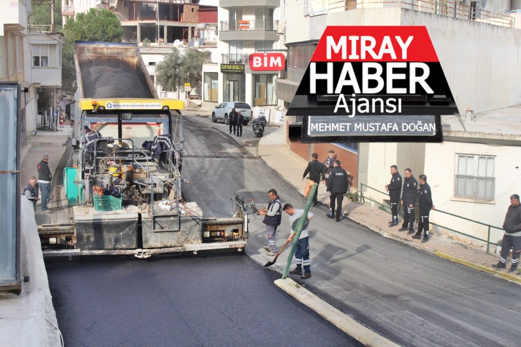 BAŞKAN GEYİKÇİ ANTALYA BÜYÜKŞEHİR BELEDİYESİNE TEŞEKKÜR ETTİ