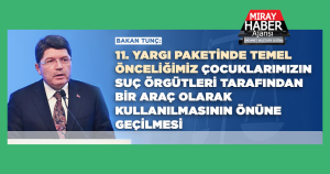 Hedefimiz Suç Örgütlerine İnsan Kaynağını Kurutmaktır