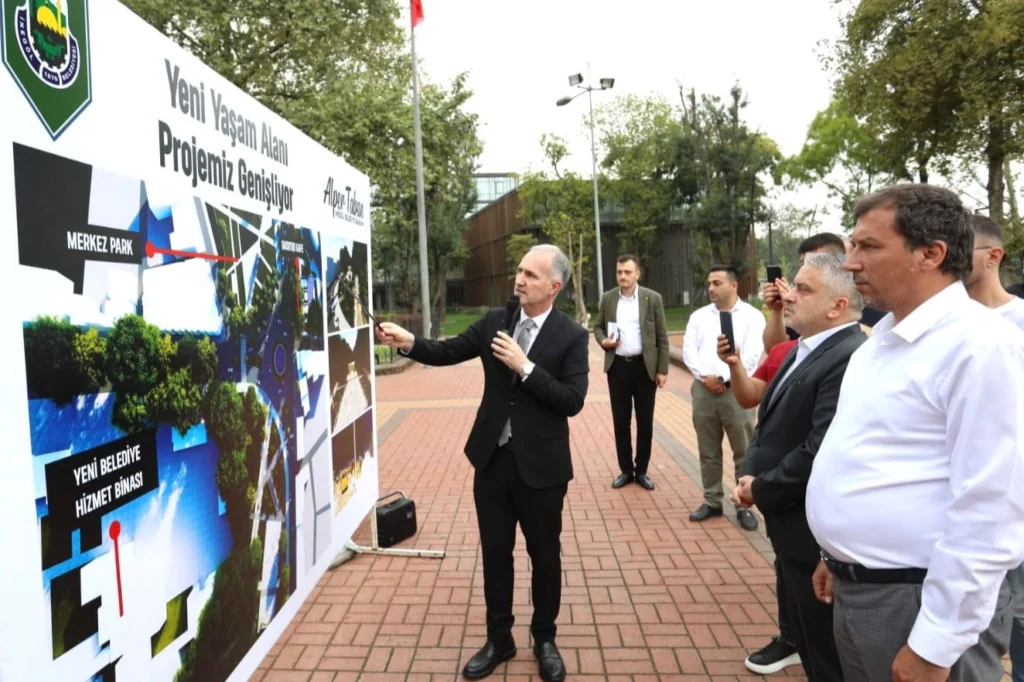 İnegöl’de Heykel bölgesindeki çalışmalar başladı