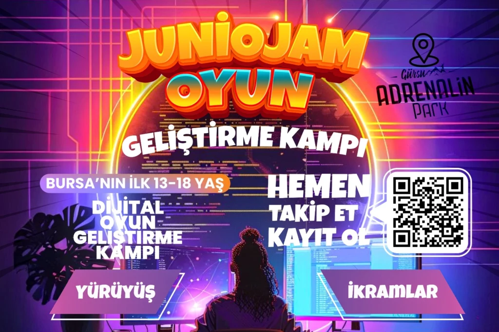 Bursa Gürsu’da ‘Dijital Oyun Kampı’ genç yetenekleri bekliyor