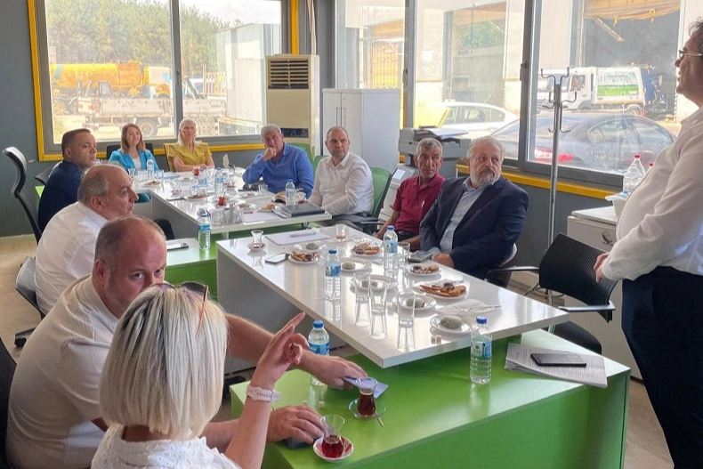 Bilecik Belediyeler Birliği’nden Kızıldamlar katı atık tesisine inceleme