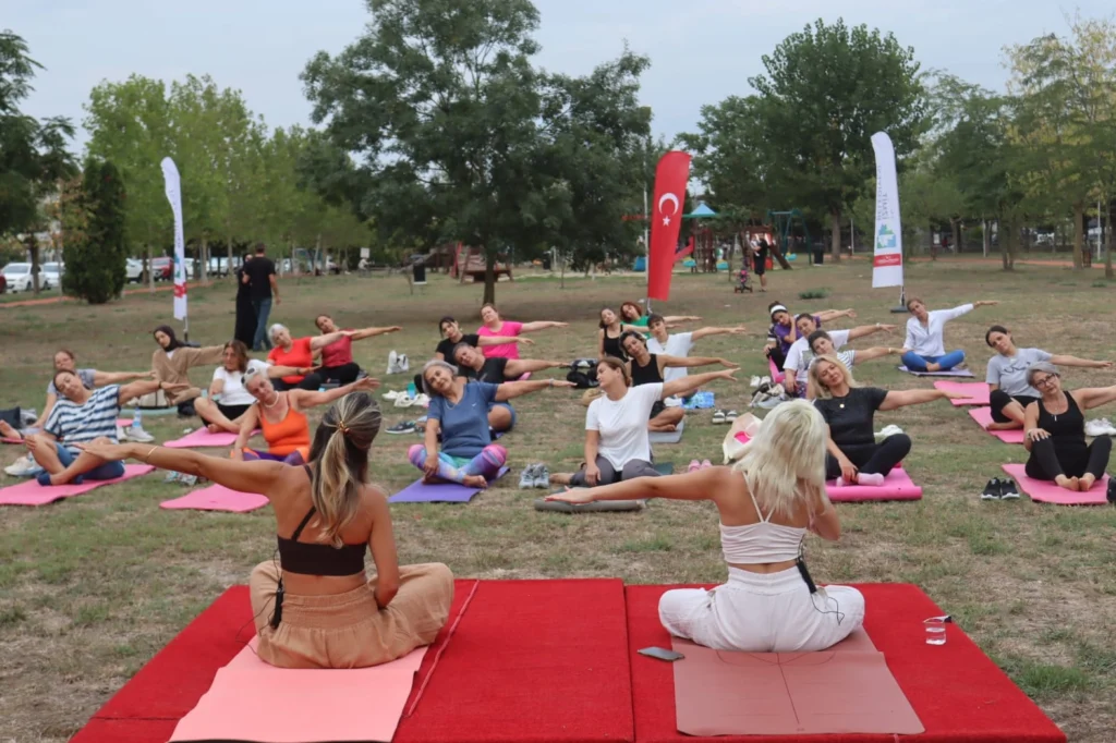 İzmitliler yoga ile ‘Nefes Al’dı